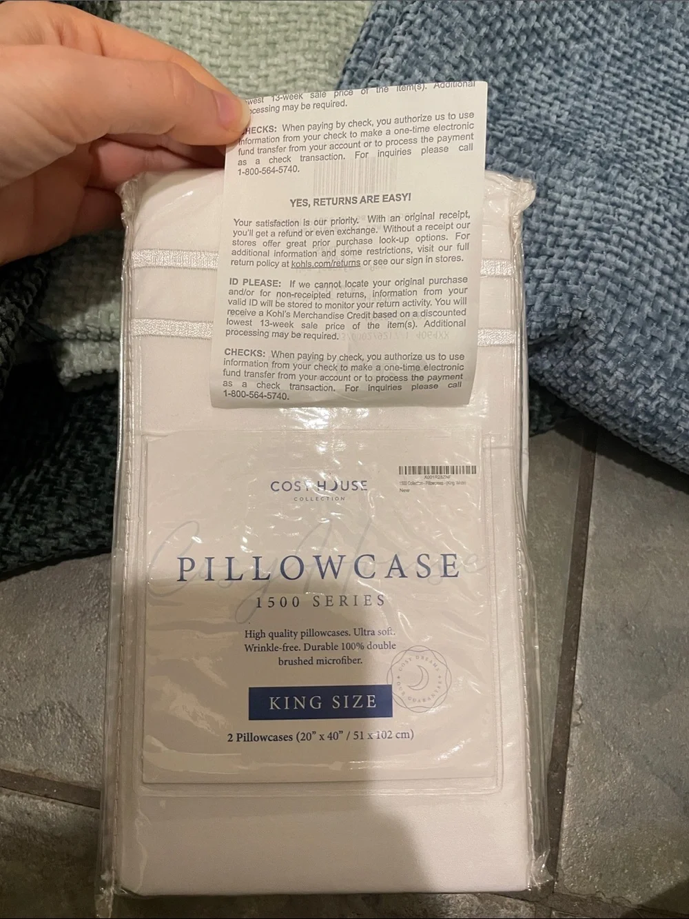 Kohls pillowcase- bundle
